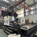 刚刚买下德扬6547龙门加工中心 工作台3米6米，门宽4.2.